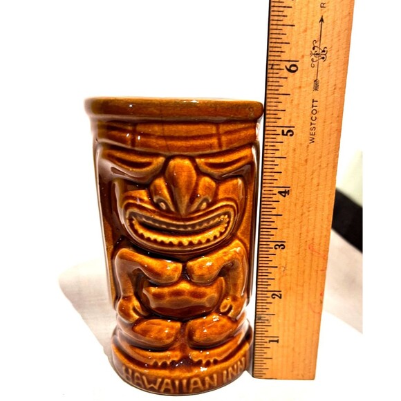 ORCHIDS OF HAWAII VINTAGE TIKI MUG LEILANI 5.25" - Picture 5 of 6